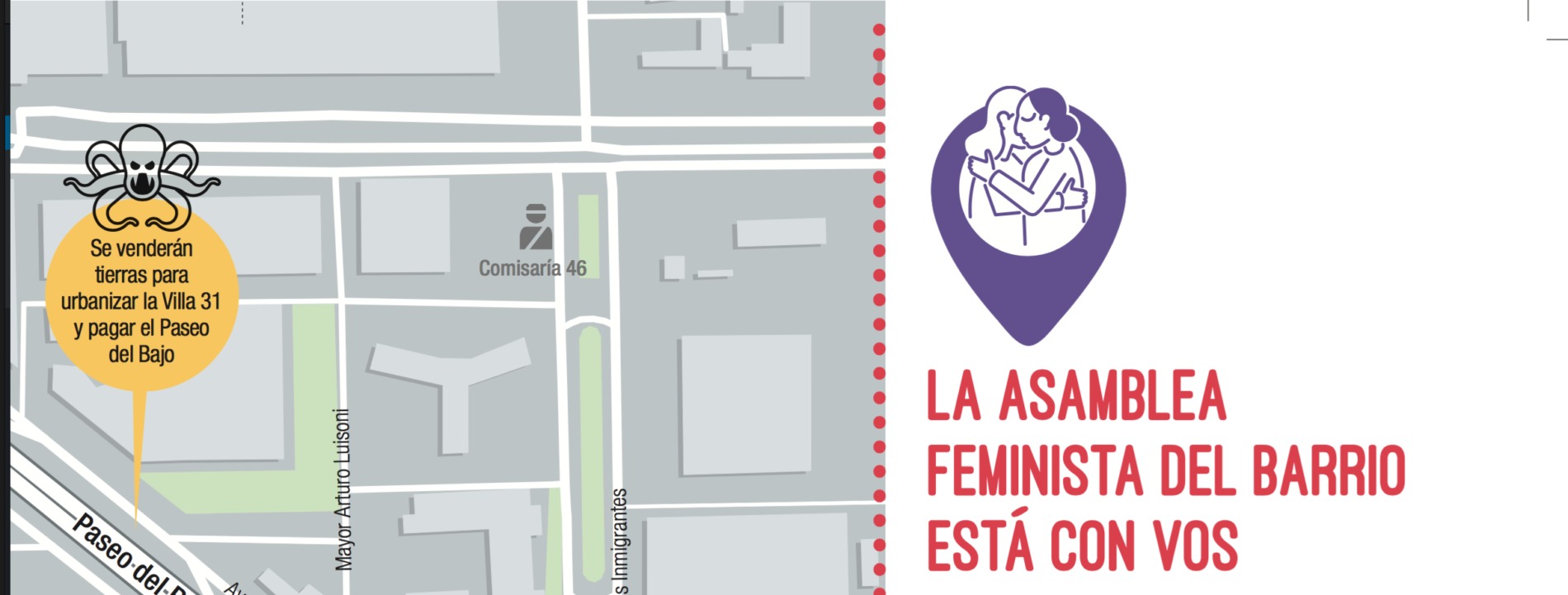 MAPA FEMINISTA #NIUNAMENOSSINVIVIENDA